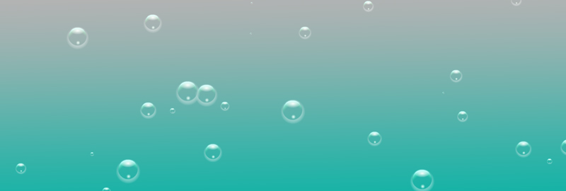 水中の泡-ロングのイメージ画像